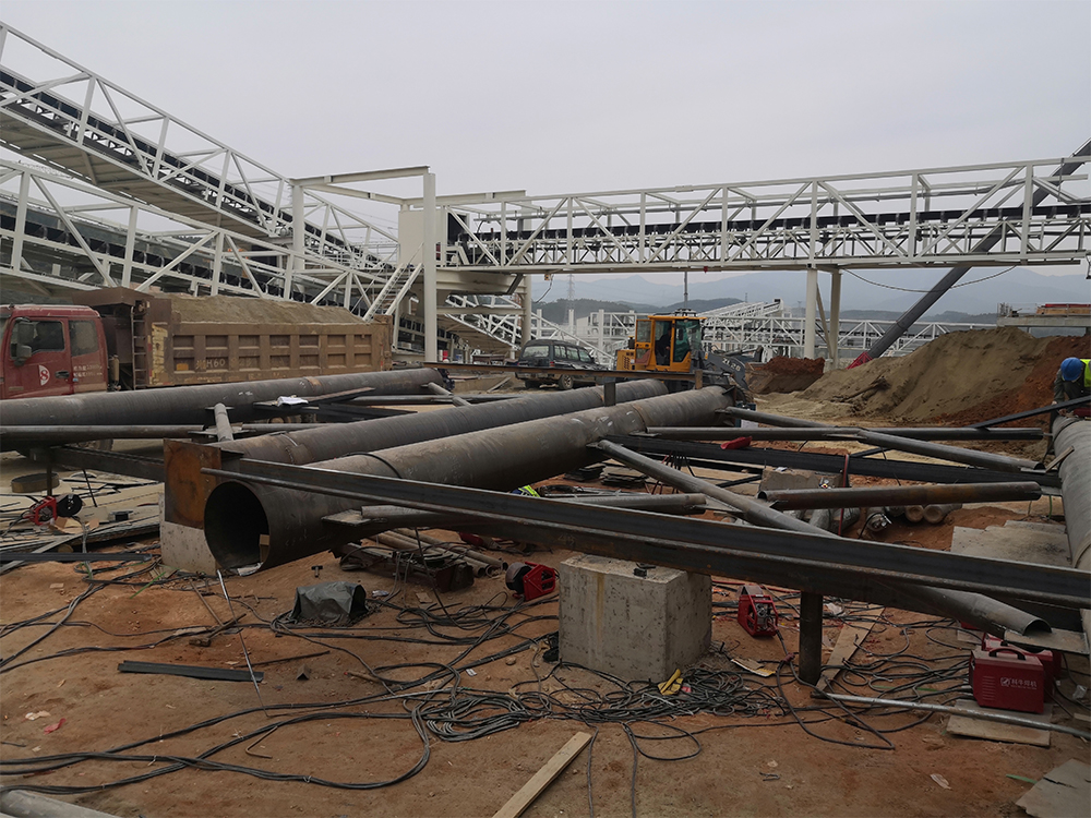 黔西南螺旋钢板仓湛江5000吨项目进展